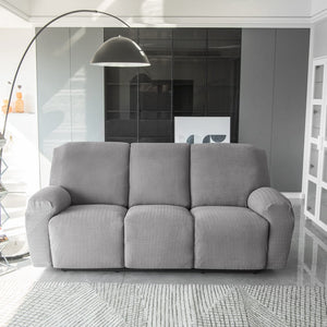 miniature poche latérale housse de canapé relax microfibre gris