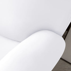 miniature avant canapé relax 3 places housses extensibles blanches