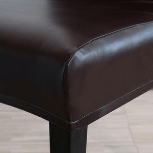 miniature acheter Housse de Chaise Simili Cuir Noir