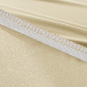 miniature couture housse de fauteuil relax blanc cassé