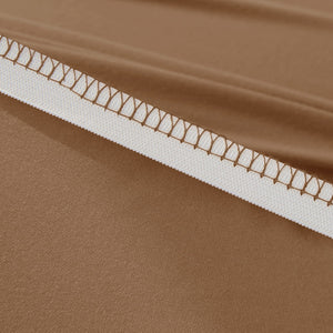 miniature couture housse de fauteuil relax camel