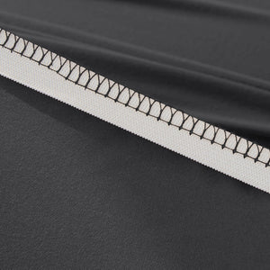 miniature couture housse de fauteuil relax gris foncé