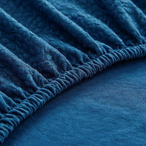 miniature Housse de coussin imperméable bleu