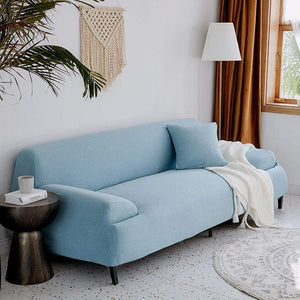 miniature Housse de coussin imperméable bleu ciel