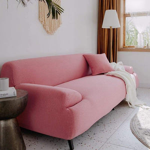 miniature Housse de coussin imperméable rose