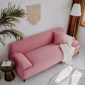 miniature Housse de coussin imperméable rose