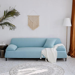 miniature Housse de coussin imperméable bleu ciel
