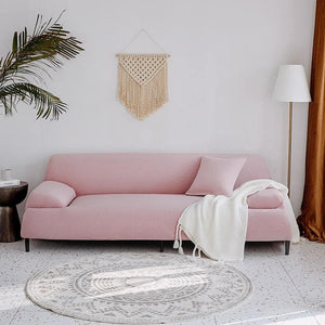 miniature Housse de coussin imperméable rose clair