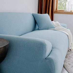 miniature Housse de coussin imperméable bleu ciel