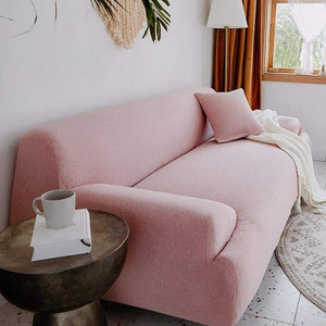 miniature Housse de coussin imperméable rose clair