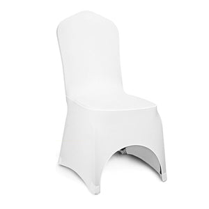 miniature Housse de Chaise Mariage Lycra Blanc pas chère