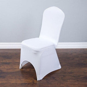 miniature Housse de Chaise Mariage Lycra Blanc pas chère