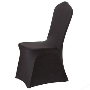 miniature Housse de chaise mariage noir sur un fond blanc