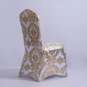 miniature Housse de Chaise Mariage Prestigia Or pas chère