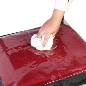 miniature dimensions housse de chaise transparente