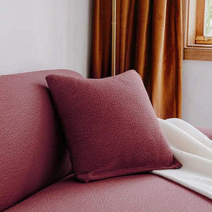 miniature Housse de canapé imperméable extensible rouge brique