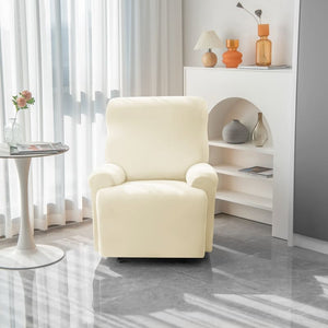 miniature couture housse de fauteuil relax blanc cassé