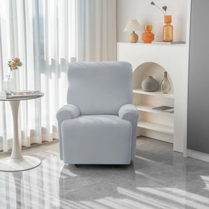 miniature couture housse de fauteuil relax gris clair