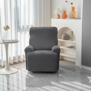 miniature couture housse de fauteuil relax gris foncé