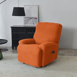 miniature élastique housse de fauteuil relax orange