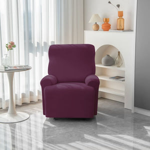 miniature couture housse de fauteuil relax prune