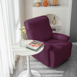 miniature couture housse de fauteuil relax prune
