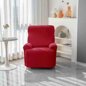 miniature couture housse de fauteuil relax rouge