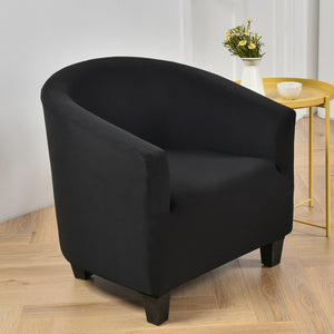 miniature vue rapprochee tissu housse de fauteuil cabriolet noire