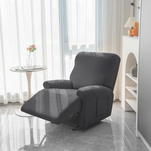 miniature couture housse de fauteuil relax gris foncé