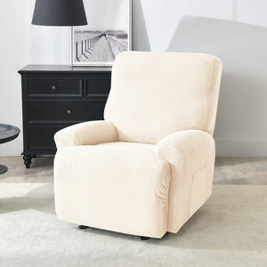 miniature tissu housse de fauteuil relax microfibre beige