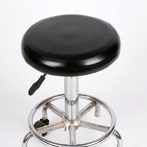 miniature housse de tabouret de bar simili cuir rouge