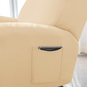 miniature couture housse de fauteuil relax beige