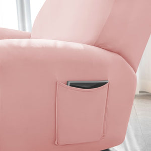 miniature couture housse de fauteuil relax rose
