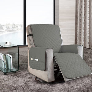 miniature Protège Fauteuil Gris déplié