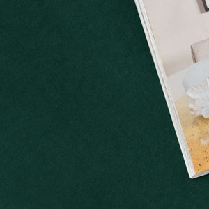 miniature textile housse de fauteuil relax velours vert sapin