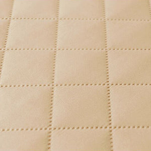 miniature Protège Fauteuil Beige déplié