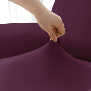 miniature couture housse de fauteuil relax prune