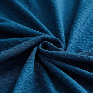 miniature Housse de coussin imperméable bleu