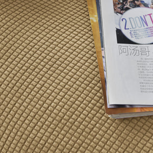 miniature élastique housse de fauteuil relax jacquard camel