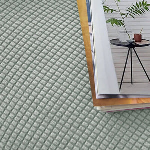 miniature tissu housse de fauteuil relax jacquard gris vert