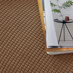 miniature tissu housse de fauteuil relax jacquard marron