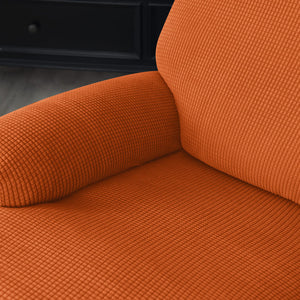 miniature élastique housse de fauteuil relax orange