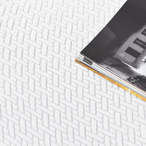 miniature tissu housse de fauteuil relax microfibre blanche