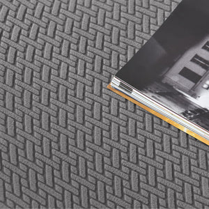 miniature tissu housse de fauteuil relax microfibre grise