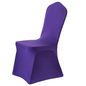 miniature Housse de Chaise Mariage Violet bon marché