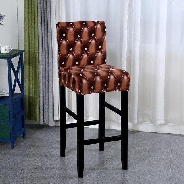 Housse tabouret de bar chesterfield