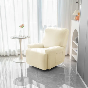 miniature couture housse de fauteuil relax blanc cassé