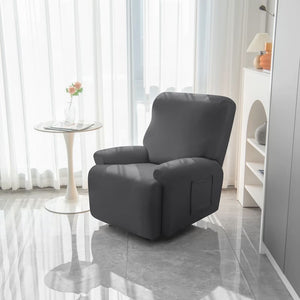 miniature couture housse de fauteuil relax gris foncé