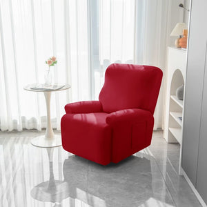 miniature couture housse de fauteuil relax rouge