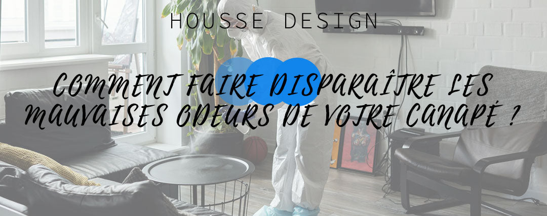 Comment faire disparaitre mauvaises odeurs canapé